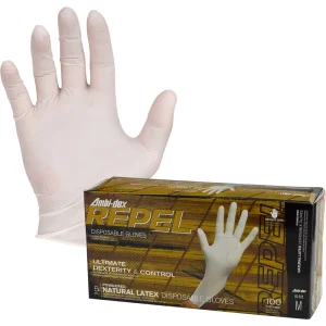 Ambi-Dex® Repel 5 mil Thin Wall Disposable Latex Gloves - view 2