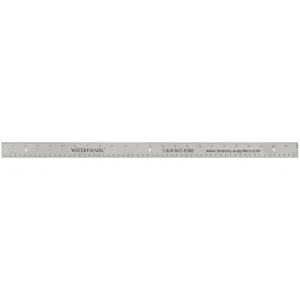 WaterMark® Stainless Steel Rulers