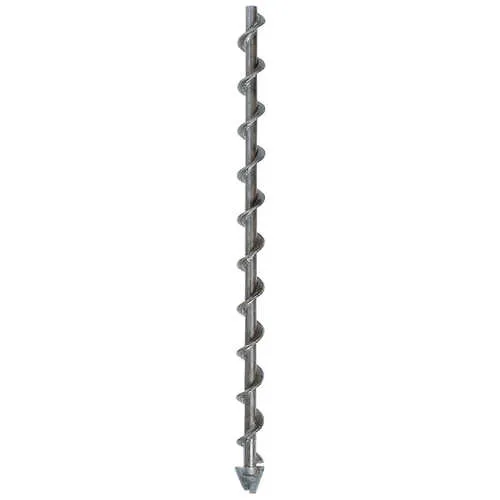 AMS Lead Auger w/Hard Surfaced Tip, 2” x 3’