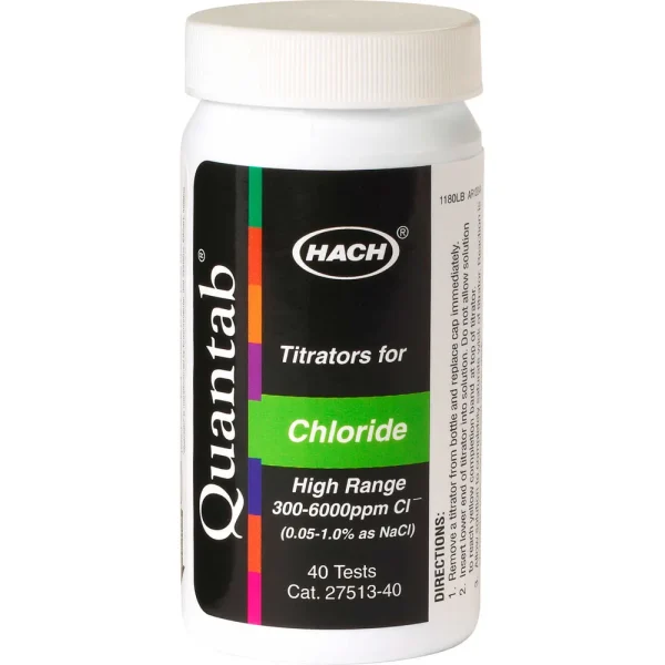 Hach® Chloride QuanTab® Test Strips