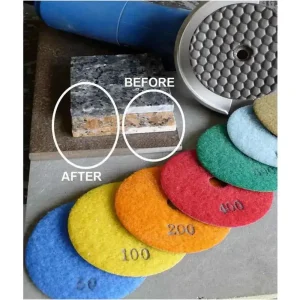 CD Products 4″ Dry Polishing Pads | 50 Grit - view 3