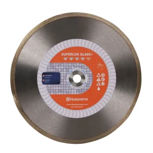 Husqvarna Superlok Glass Plus Diamond Blade | 7″ Glass Blade
