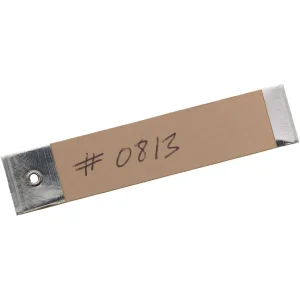 Aluminum Tags with Cardboard Backing - view 2