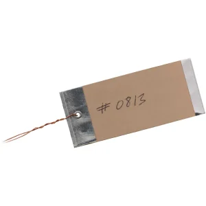 Aluminum Tags with Cardboard Backing - view 3