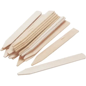 Wood Pot and Garden Stakes
