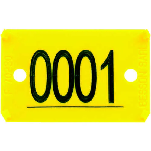 Haglöf Log Tags, Number Only