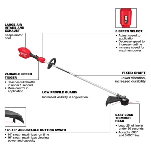 Milwaukee® M18 FUEL™ 16˝ String Trimmer - view 4