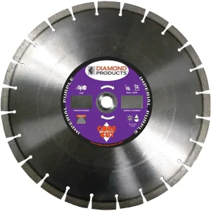 Core Cut Imperial Purple Dry Diamond Blades | 12″ X .110