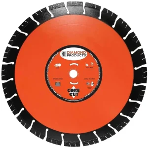 Core Cut Heavy Duty Orange MAXX Diamond Blade | 10″ X .110
