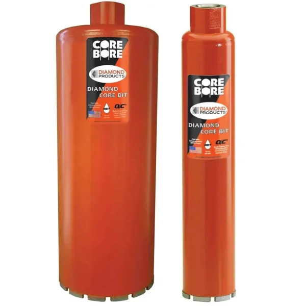 Core Bore Heavy Duty Orange Wet Diamond Core Bits | 1″