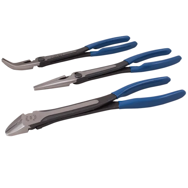 3 Piece Long Reach Heavy Duty Pliers
