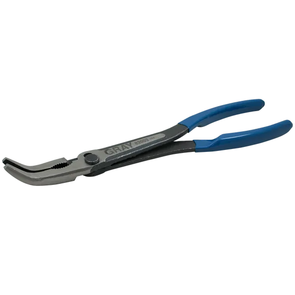 Heavy Duty Long Reach Bent Needle Nose Pliers