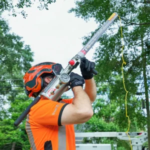 Arborist Shoulder Shot Tree Toppler