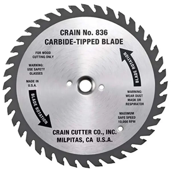 Crain 6-1/2″ Carbide Tipped Steel Blade