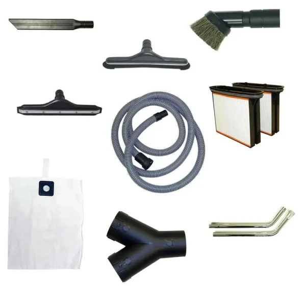 Pullman-Holt Wet/Dry HEPA Vacuum Accessories | 17″ x 1.5″ Crevice Tool