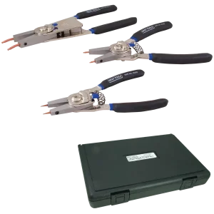 3 Piece Internal & External Snap Ring Plier Set