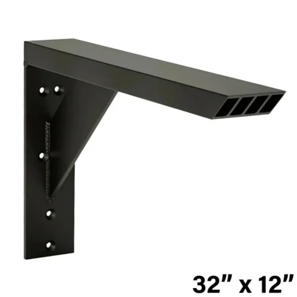 The Original Granite Bracket Industrial Large Shelf Bracket | 10″ x 10″