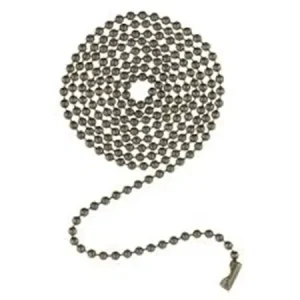 Westinghouse Antique Brass Beaded Pull Chain with Connector, 3 ft