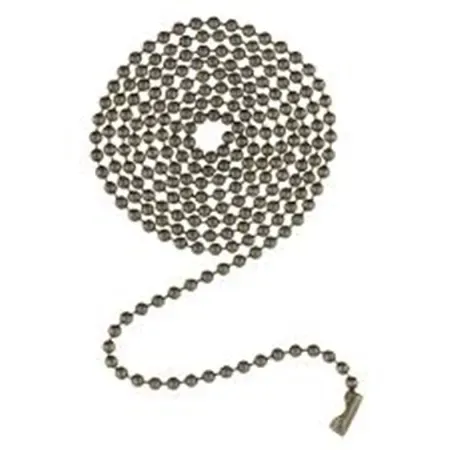 Westinghouse Antique Brass Beaded Pull Chain with Connector, 3 ft