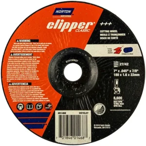 Norton Classic Abrasive Type 27 Cut-off Wheels – 25 Pack | 4″