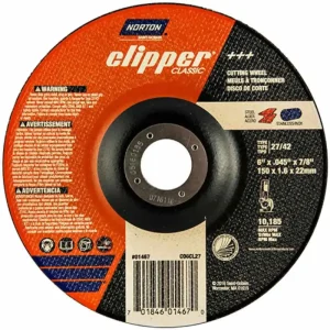 Norton Classic Abrasive Type 27 Cut-off Wheels – 25 Pack | 4″ - view 2