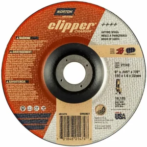 Norton Charger Abrasive Type 27 Cut-Off Wheels – 25 Pack | 4″ - view 2