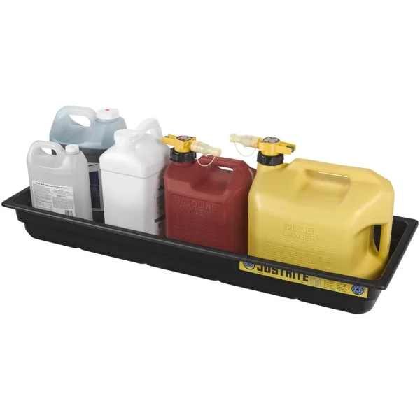 Justrite® EcoPolyBlend™ Spill Tray