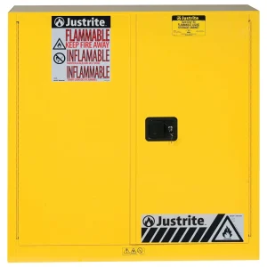 Justrite® 30-Gallon Capacity Safety Can Cabinet - view 2