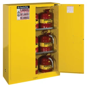 Justrite® 45-Gallon Capacity Safety Can Cabinet - view 2