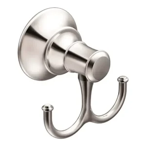 Moen Ashville Chrome Double Robe Hook