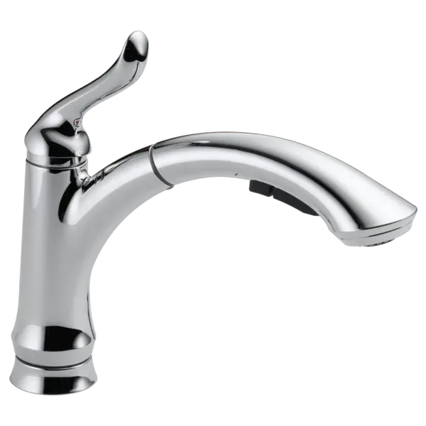 Delta Linden Chrome Single Handle Pull Out Kitchen Faucet
