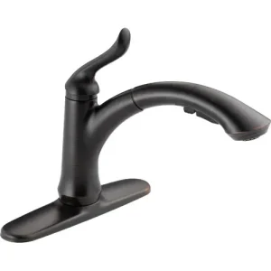 Delta Linden Venetian Bronze Single Handle Pull Out Kitchen Faucet