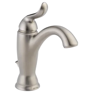 Delta Linden Stainless Steel Single Handle Lever Bathroom Faucet