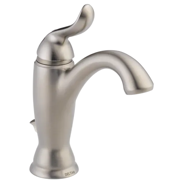 Delta Linden Stainless Steel Single Handle Lever Bathroom Faucet