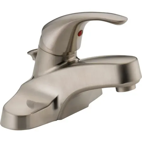 Peerless Tunbridge Single Handle Bathroom Faucet, Brushed Nickel