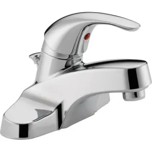 Peerless Tunbridge Single Handle Bathroom Faucet, Chrome