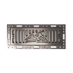 Ventique – Avalanche – Flush Mount Metal Floor Register | Arctic White / 4″ x 10″