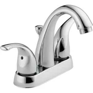 Peerless Two Handle Tunbridge Bathroom Faucet, Chrome