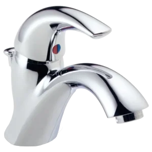 Delta Classic Chrome Single Handle Bathroom Faucet