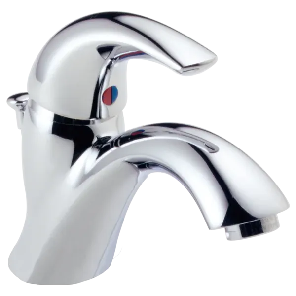 Delta Classic Chrome Single Handle Bathroom Faucet