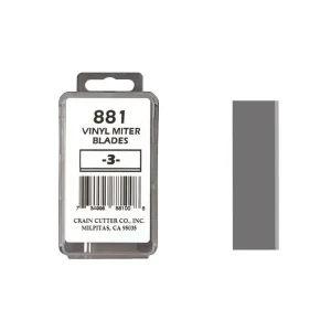 Crain replacement blades for Vinyl Miter Cuter