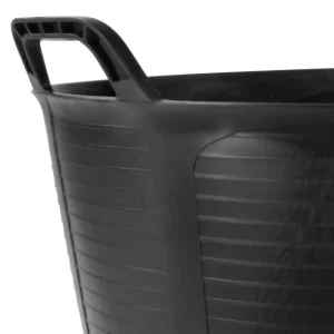 Rubi FLEXTUB 10.5 Gallon (40 l.) Black Plastic Tub - view 2
