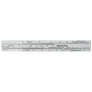 Psychrometric Slide Rule