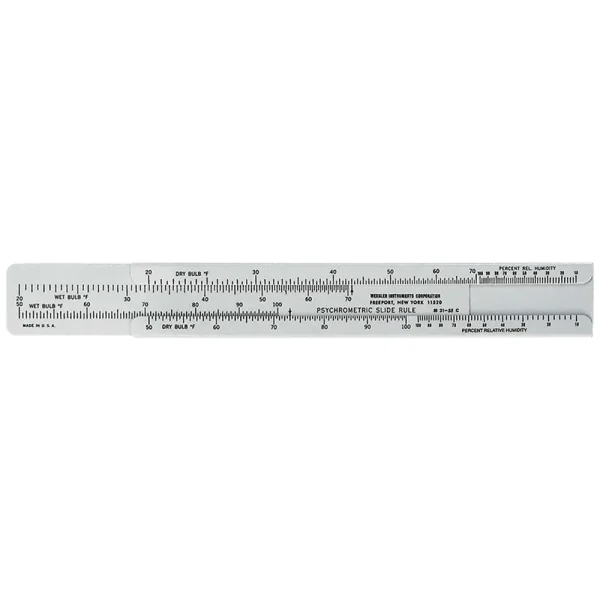 Psychrometric Slide Rule