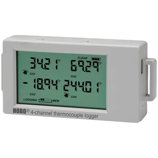 HOBO® UX120 Four-Channel Thermocouple Data Logger