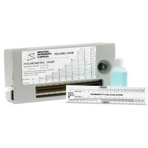 Psychro-Dyne Portable Battery-Operated Psychrometer