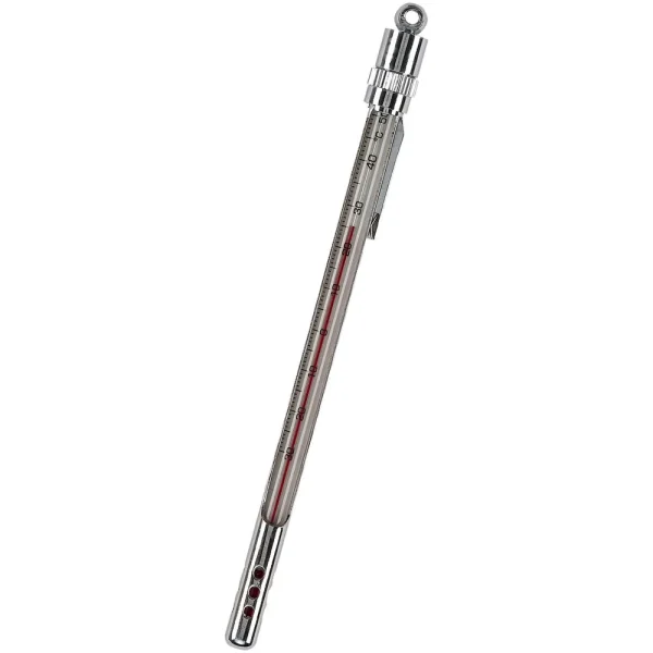 6-3/4˝ Metal Armor Case Pocket Thermometer