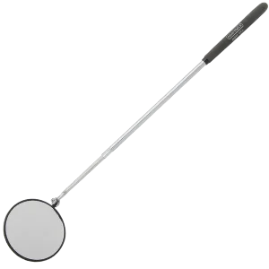Swivel Head Telescopic Inspection Mirror – 3-3/4″ Circular Glass Mirror