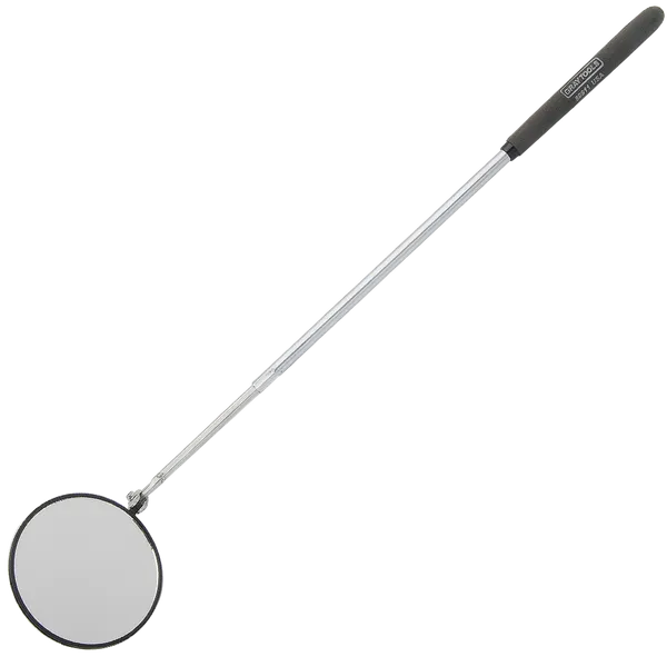 Swivel Head Telescopic Inspection Mirror – 3-3/4″ Circular Glass Mirror