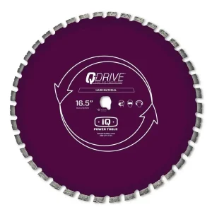 IQ Power Tools 16.5″ Q-Drive Super Hard Material Diamond Blade